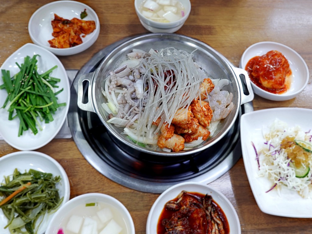 낙지, 곱창, 새우, 최강의 맛조합, 낙곱새
