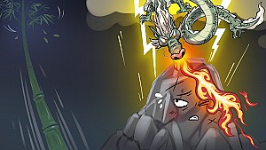 대나무와 바위의 내기에 얽힌 전설이 전승되는 서산 죽사