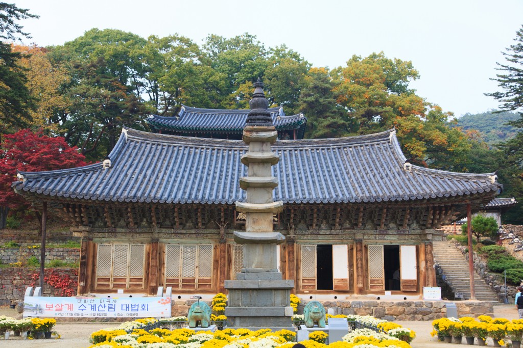 공주 마곡사 오층석탑 