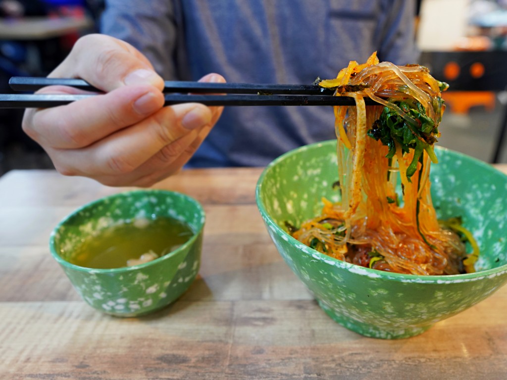 부산 깡통시장 비빔당면
