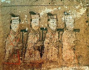 귀족 계급만이 쓸 수 있었던 모자, 책(幘)
