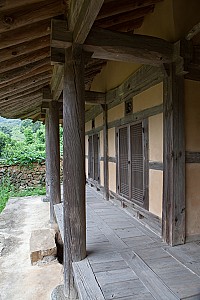 임진왜란 때 의병장 이달의 재실 고성 철산정사