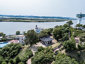 우암 송시열이 금강을 바라보던, 논산 팔괘정