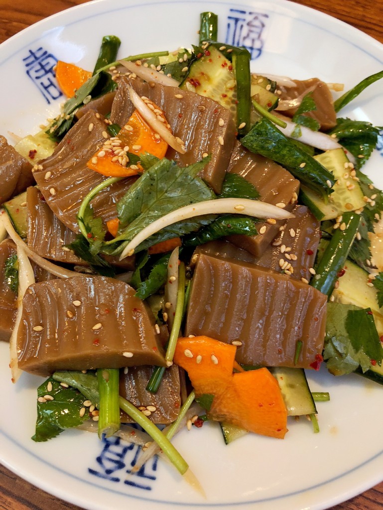 도토리묵 무침