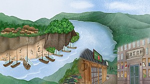 화려한 번화가에서 평화를 염원하는 새로운 문화자원으로, 고랑포