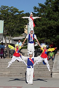 전문 연희패의 흔적이 남겨져 있는 평택농악
