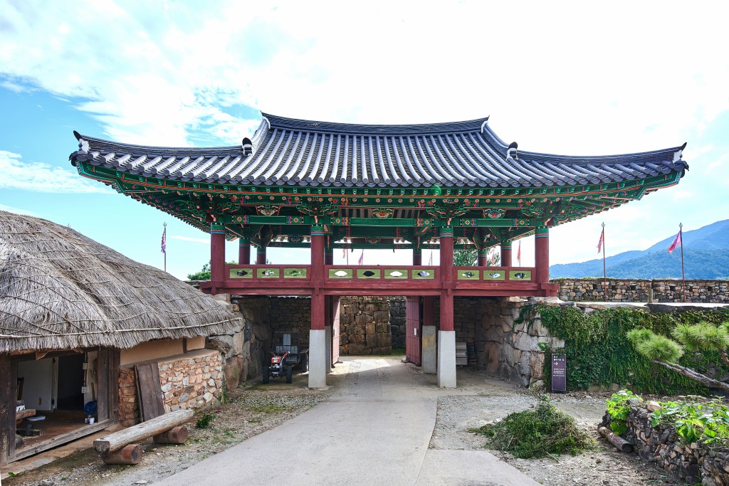 순천 낙안읍성 향리댁 남문