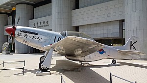 대한민국에서 최초로 직접 조종한 전투기, F-51D 무스탕