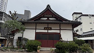 일본 건축 양식으로 지어진 대구 중구 관음사