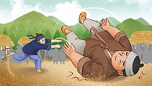 도둑을 잡고 벼슬을 얻은 제주 장사, 오찰방
