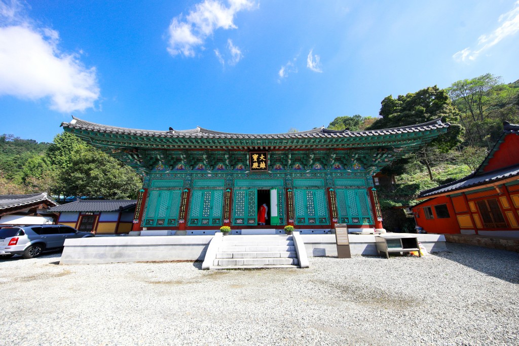 전주 승암사 대웅보전 정면 
