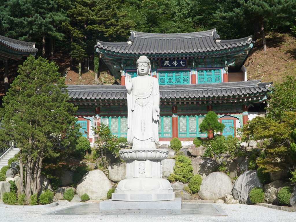 강릉 법왕사 석조미륵대불 