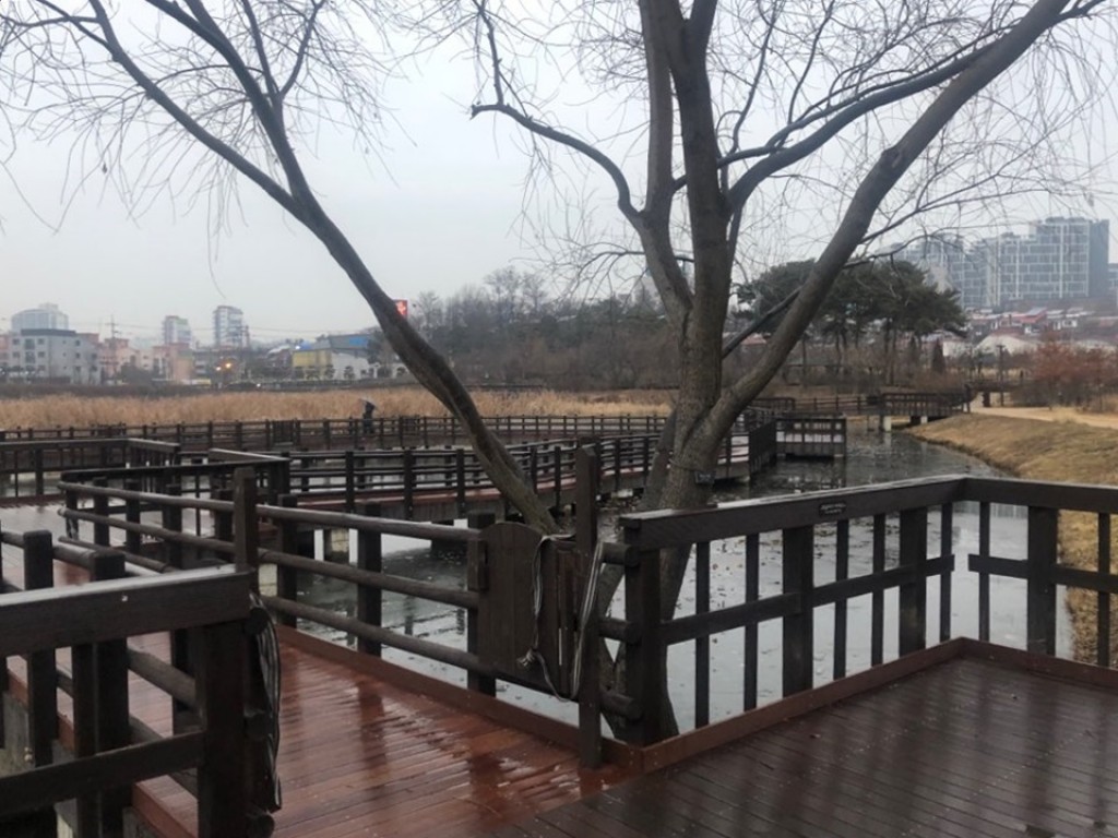항동 저수지 이미지