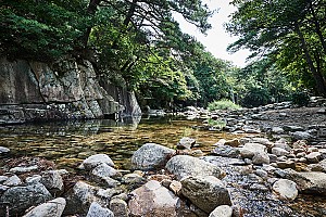 자연물 절경으로 새로 설정한 괴산군 칠성면의 쌍곡구곡