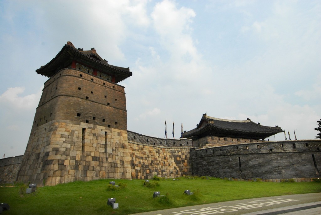 수원화성 측면전경