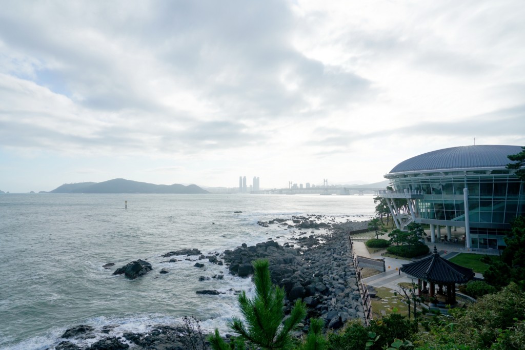 부산 동백섬 주변 풍경 