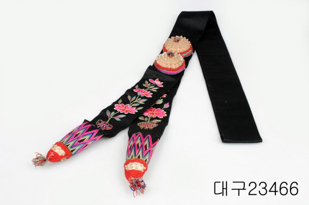 땋은 머리 끝에 드리우는 장식용 헝겊, 댕기