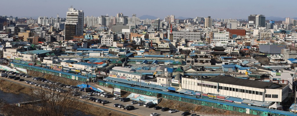 전주 남밖시장, 관노의 난 후 반석리 이전