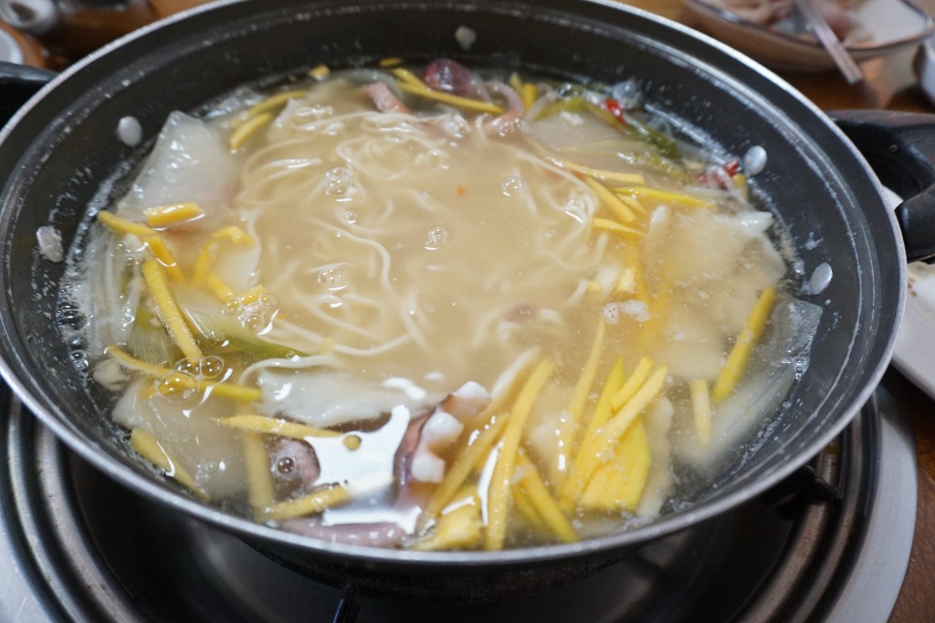 태안 박속밀국낙지탕