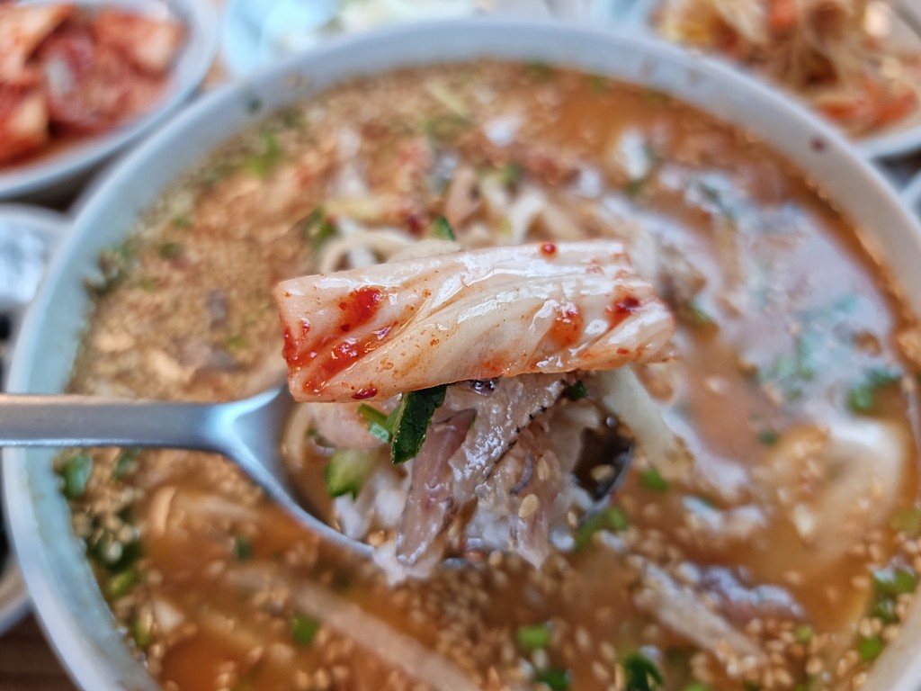 자리물회
