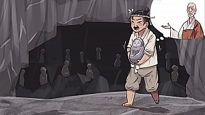 아름다운 서해 낙조와 기도 성지로 유명한 인천 보문사