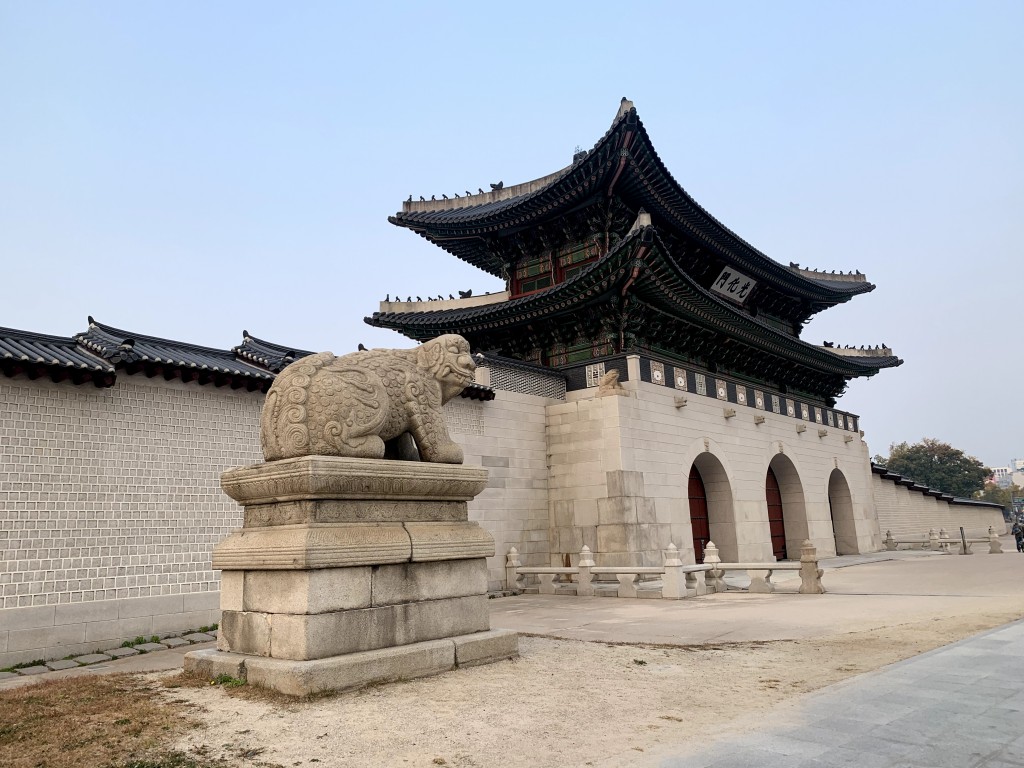 화재를 막고 정의를 수호하는 신수(神獸), 해태상