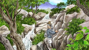 우리나라에서 지명이 가장 긴 정선 안돌이지돌이다래미한숨바우