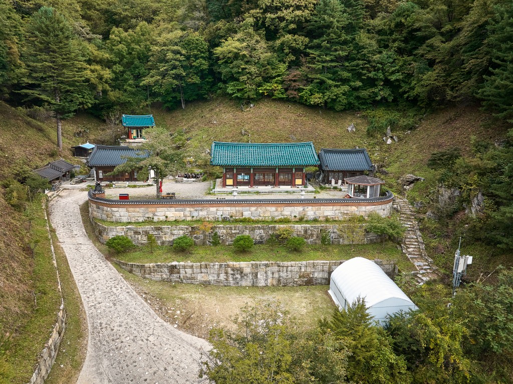 평창 동대 관음암 원경