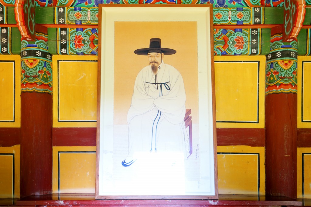 진도 운림산방 운림동 내부 