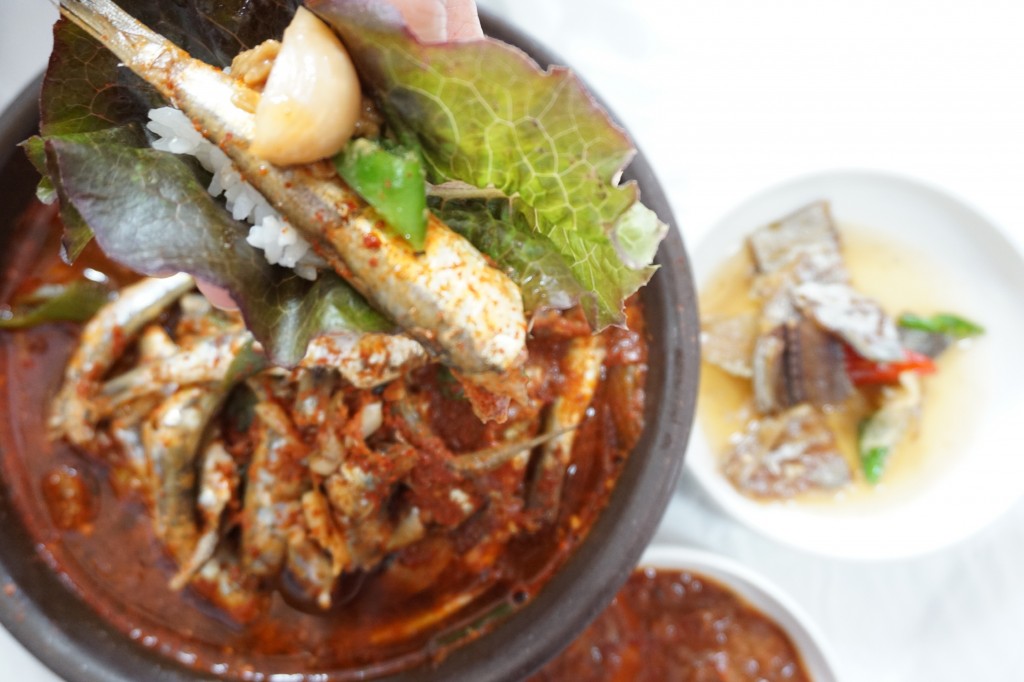 멸치쌈밥