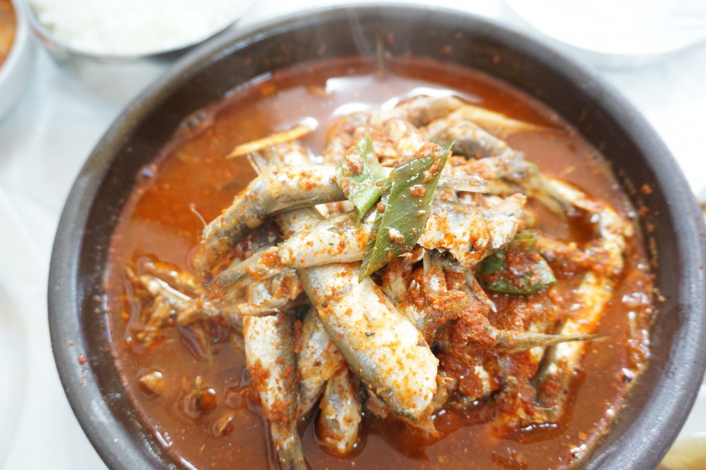 멸치찌개