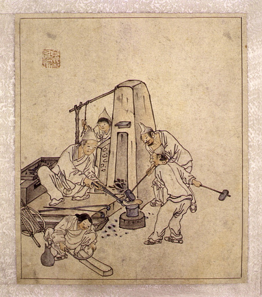 단원 김홍도의 대장간