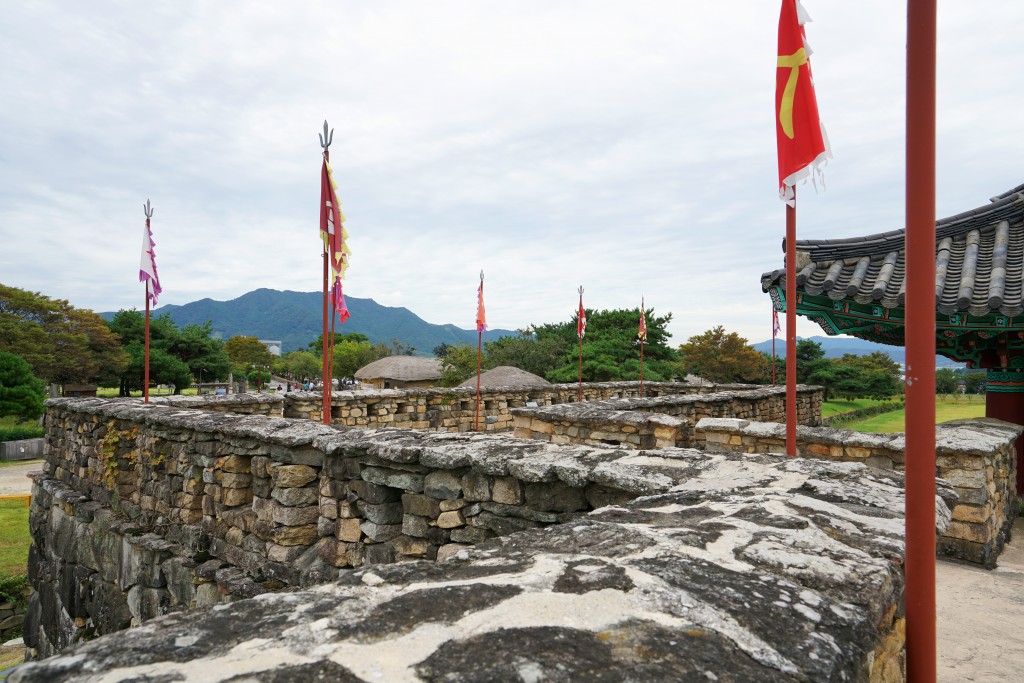 순천 낙안읍성 성벽 