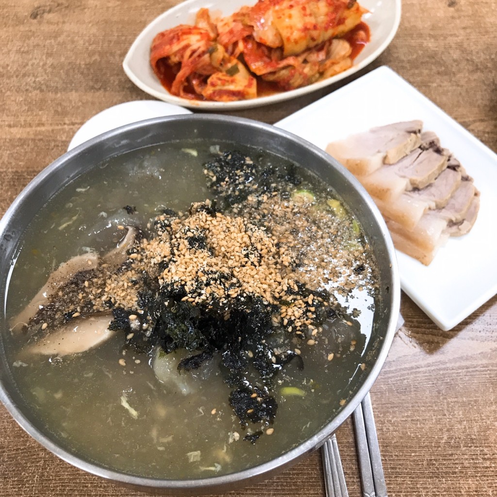 감자 옹심이 수제비