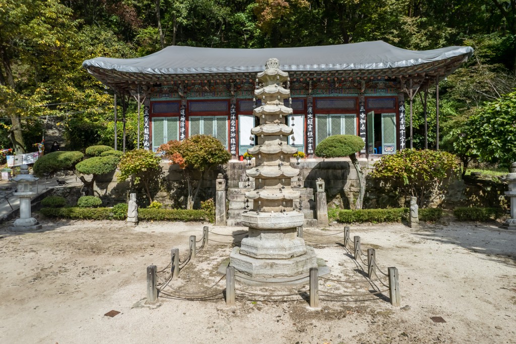 남양주 묘적사 팔각다층석탑