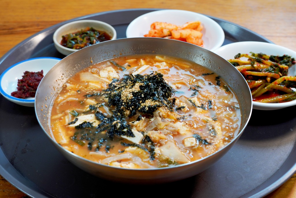 영월 꼴두국수 한상차림