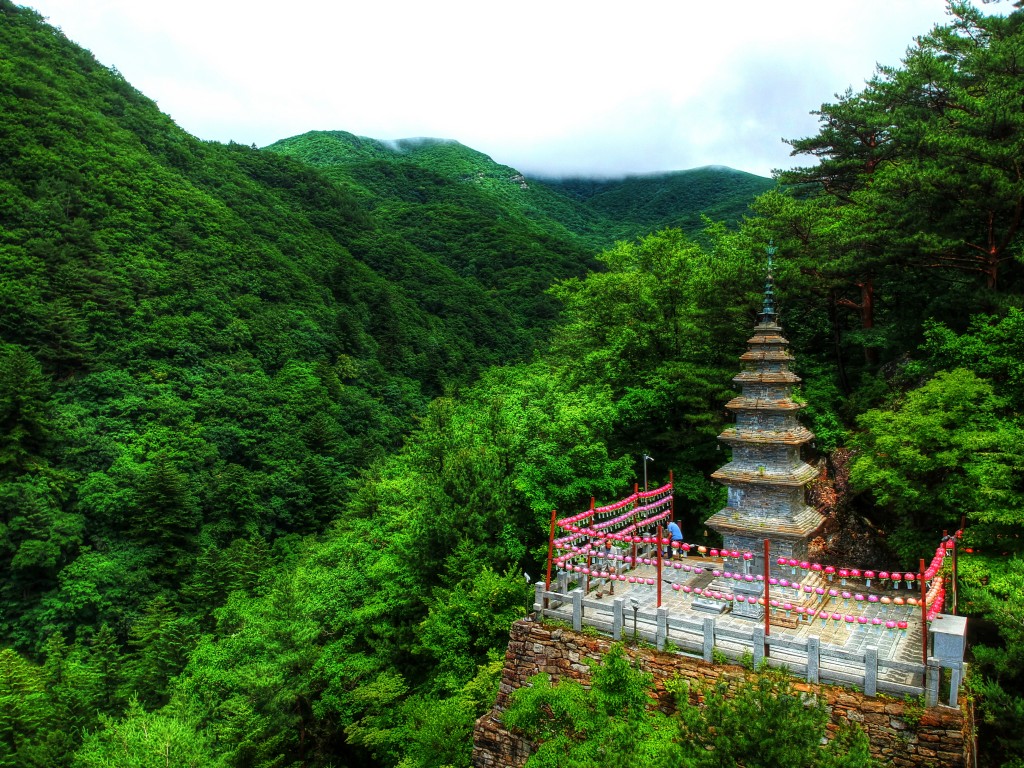 정선 정암사 수마노탑 