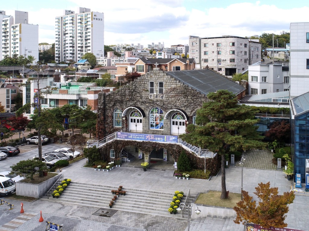 안동교회 전경 이미지