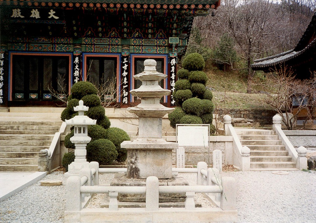 천안 광덕사 삼층석탑