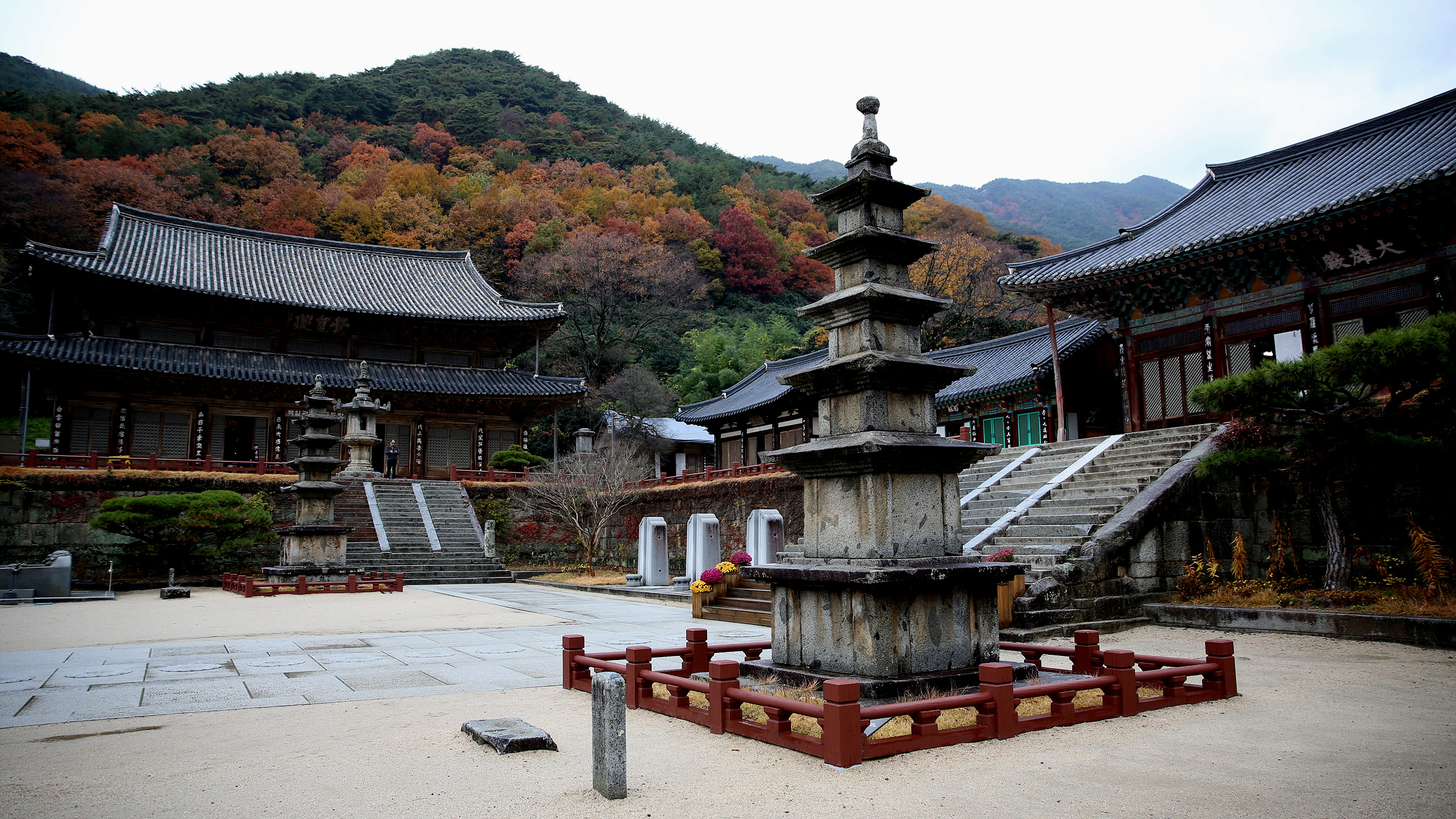 천년고찰 화엄사에서 보물찾기