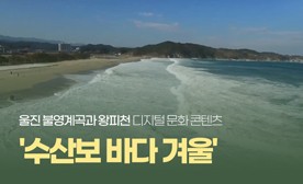 울진 불영계곡과 왕피천 디지털 문화 콘텐츠 '수산보 바다 겨울'
